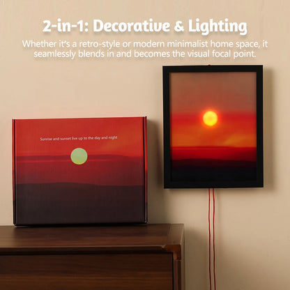 Adjustable LED Sunset Painting