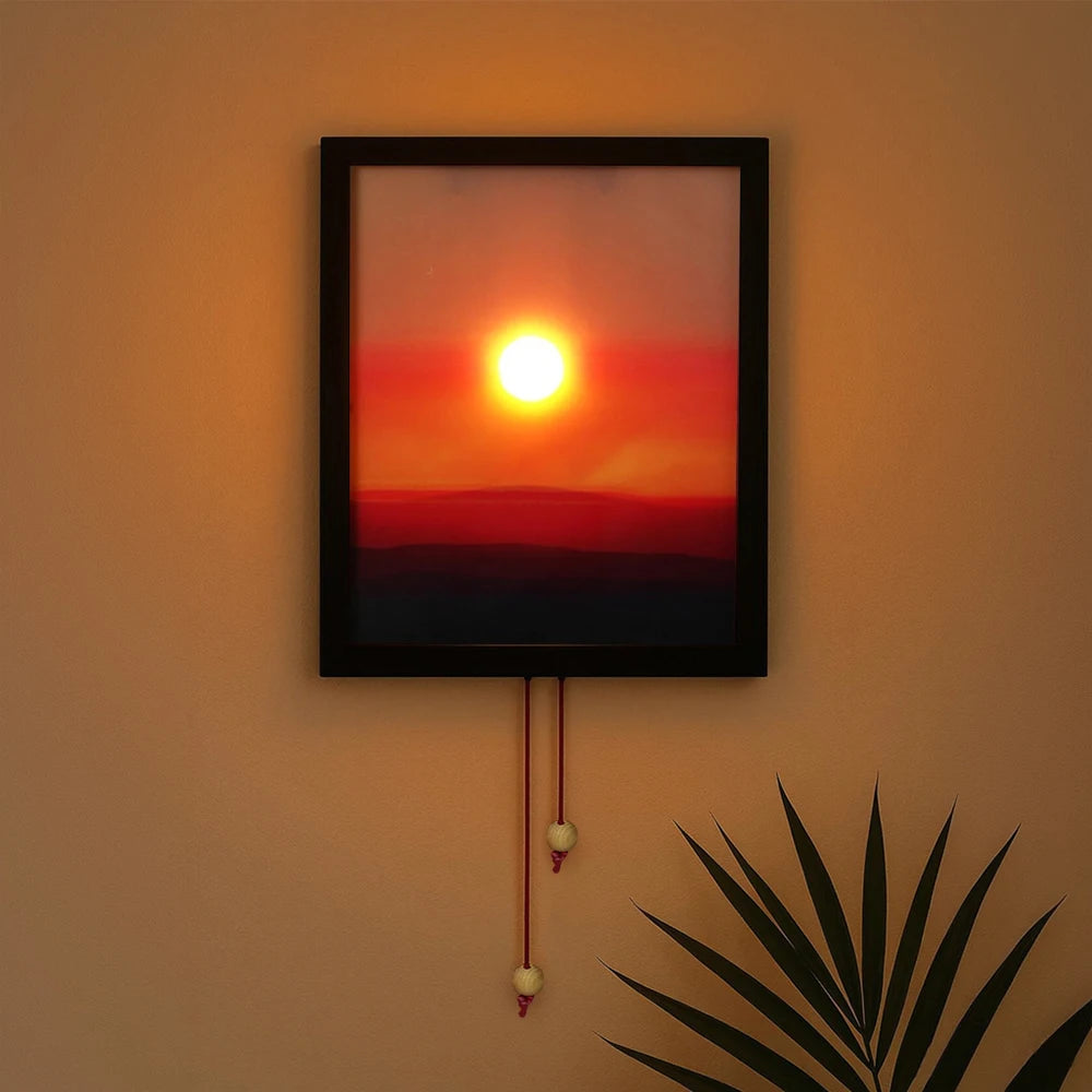 Adjustable LED Sunset Painting