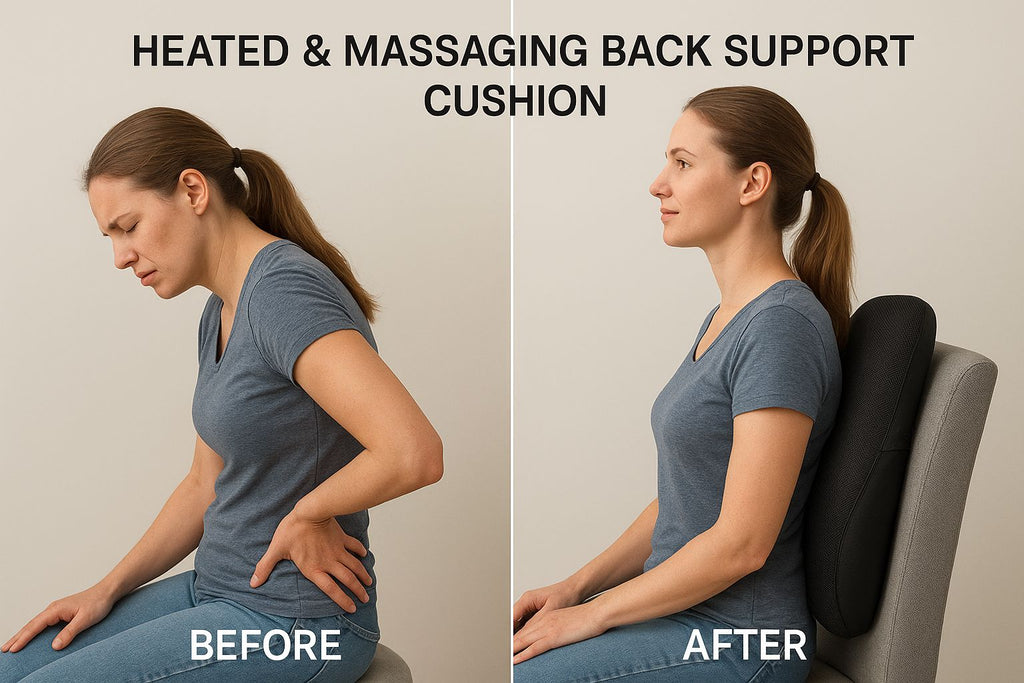 Electric Massage Cushion Vibration and hot.