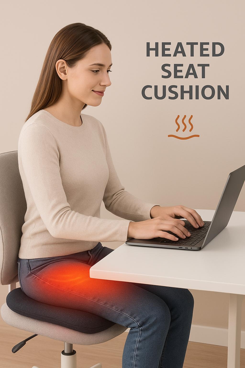 Electric Massage Cushion Vibration and hot.