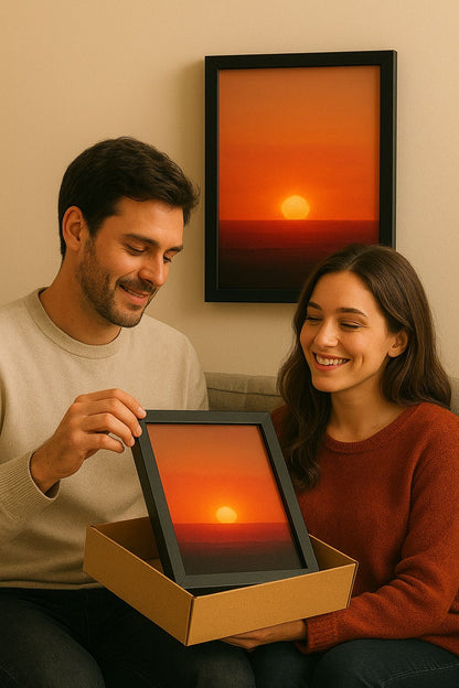 Adjustable LED Sunset Painting