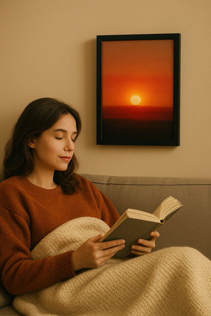 Adjustable LED Sunset Painting